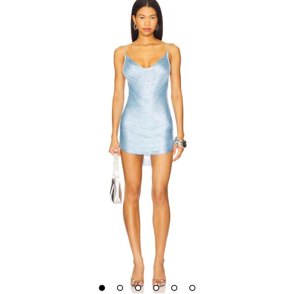 Elegant Blue Women's Dress